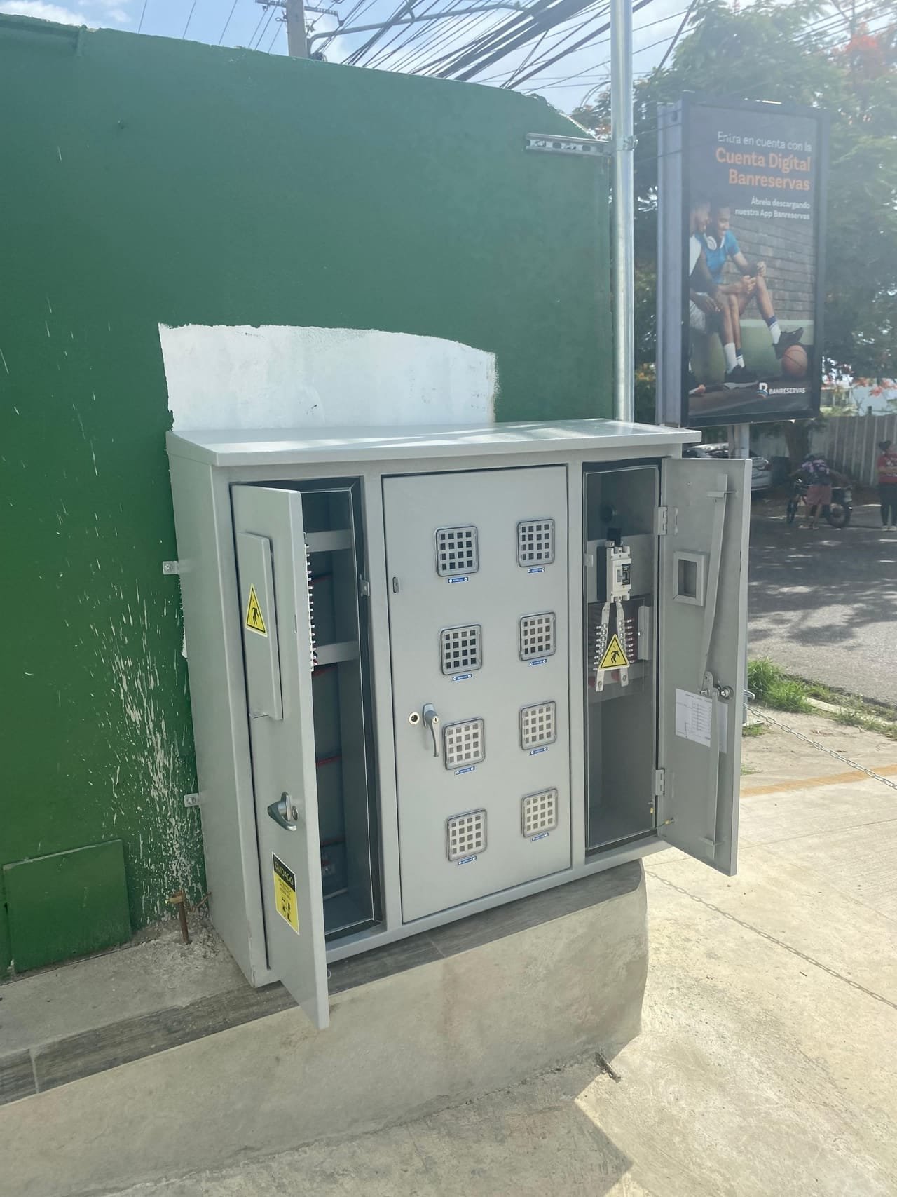 Módulo portacontadores de una plaza en Gurabo